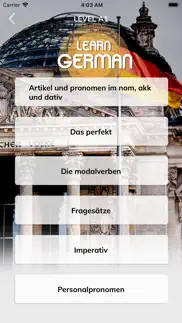 learn-german iphone screenshot 2