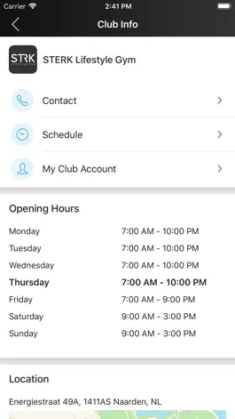 Game screenshot STERK Lifestyle Gym apk