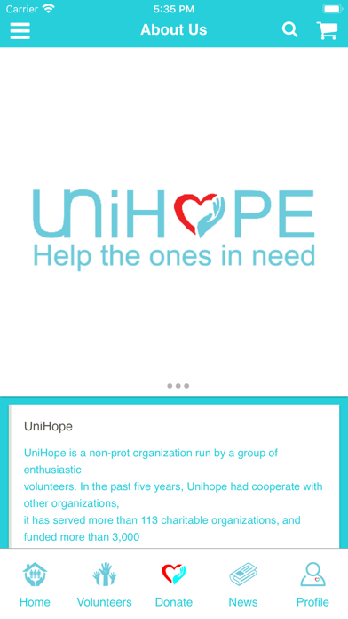 UniHope screenshot 2