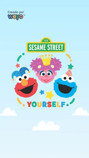 Captura de pantalla de Sesame Street Yourself en iPhone 1