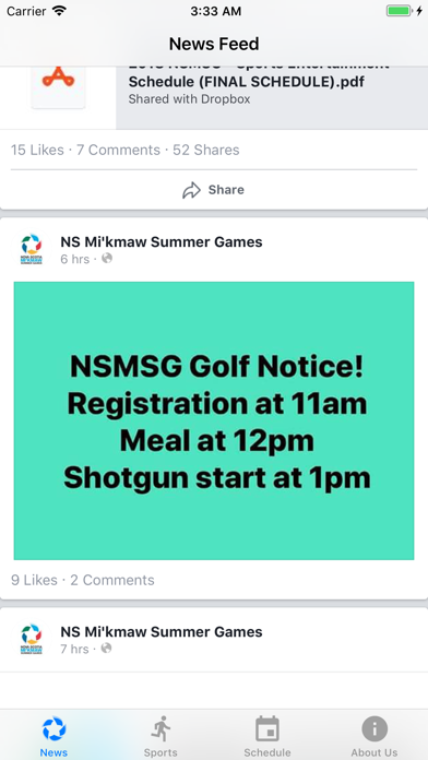 NSMSG Screenshot