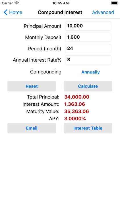 EZ Financial Calculators screenshot-4