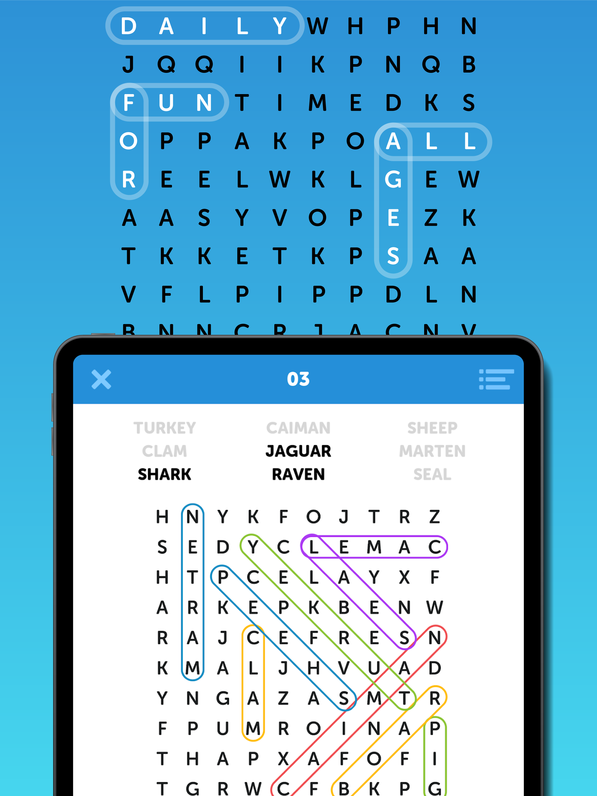 Simple Word Search Puzzles screenshot 10