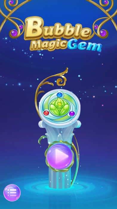 Screenshot #1 pour Bubble Magic Gem