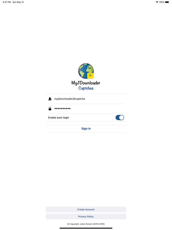 Screenshot #4 pour MyJDownloader Captchas