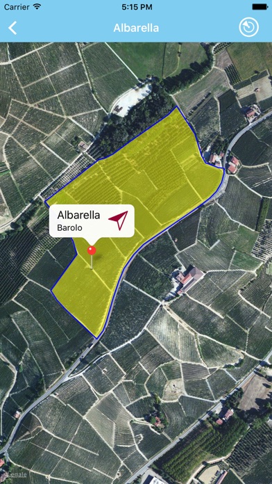 Enogea Barolo docg Map Screenshot