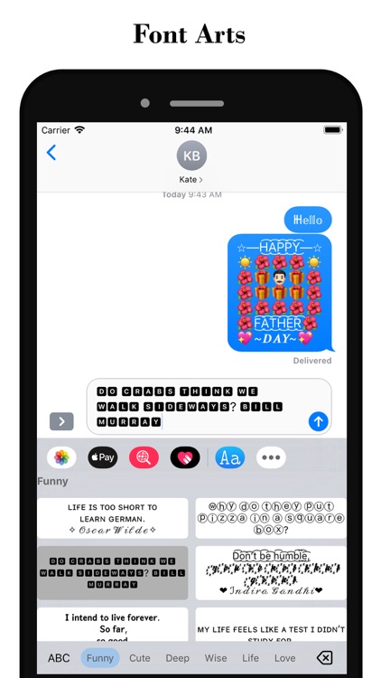 Fonts - Font & Emoji Keyboard screenshot-4