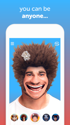Selfish - Funny Face Masks screenshot 2