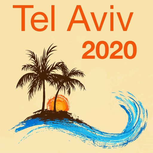 Tel Aviv 2020 — offline map icon