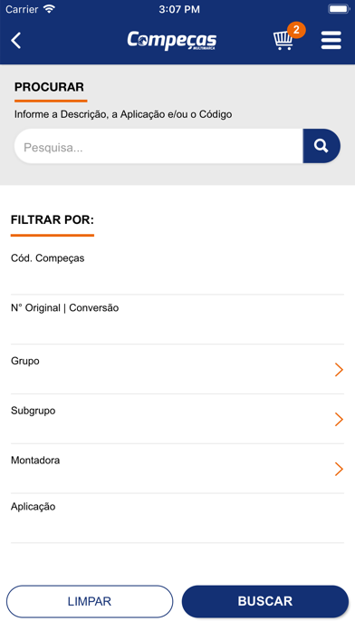 Compeças - Catálogo screenshot 2