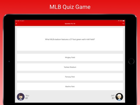 MLB Fan Quizのおすすめ画像1