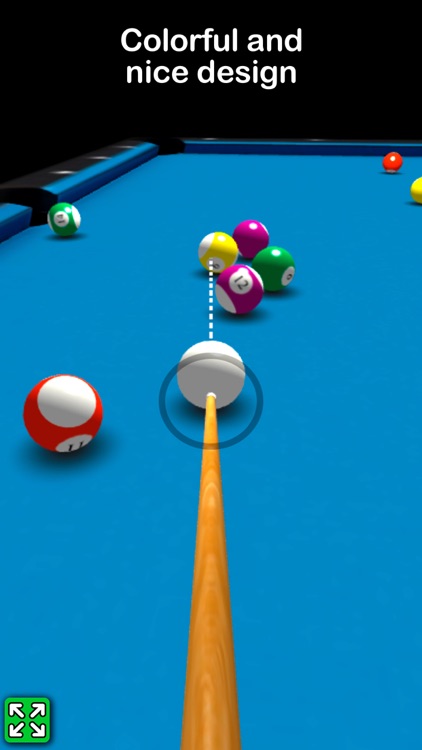 Billiard pool – 8 ball game