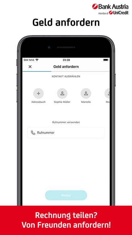 Bank Austria Mobile Geldbörse screenshot-4