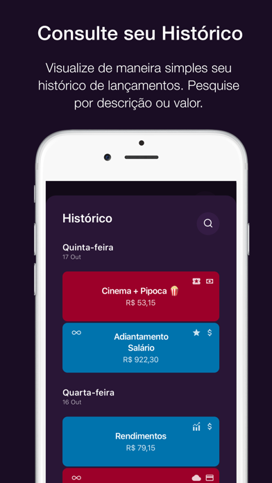 Screenshot #3 pour Finex - Finanças Pessoais