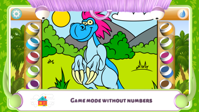 Paint by Numbers - Dinosaurs Screenshot