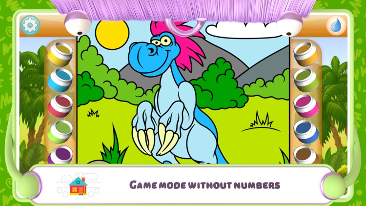 Paint by Numbers - Dinosaurs screenshot-5