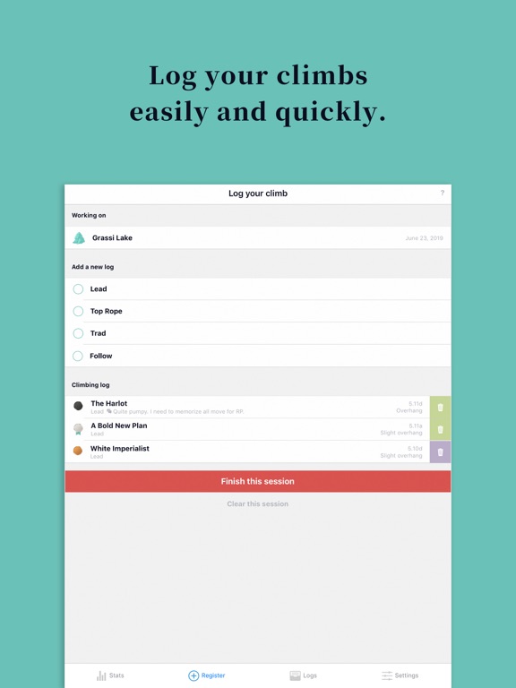 Screenshot #4 pour Climber Note