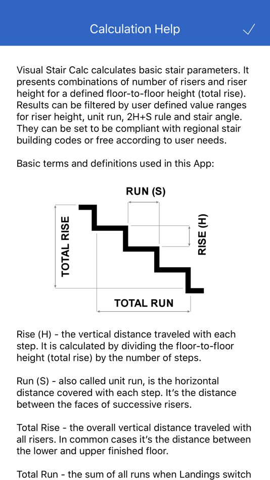 #5. Visual Stair Calc (iOS) 由: Dariusz Kalita