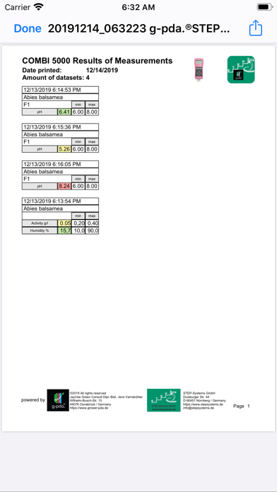 App screenshot