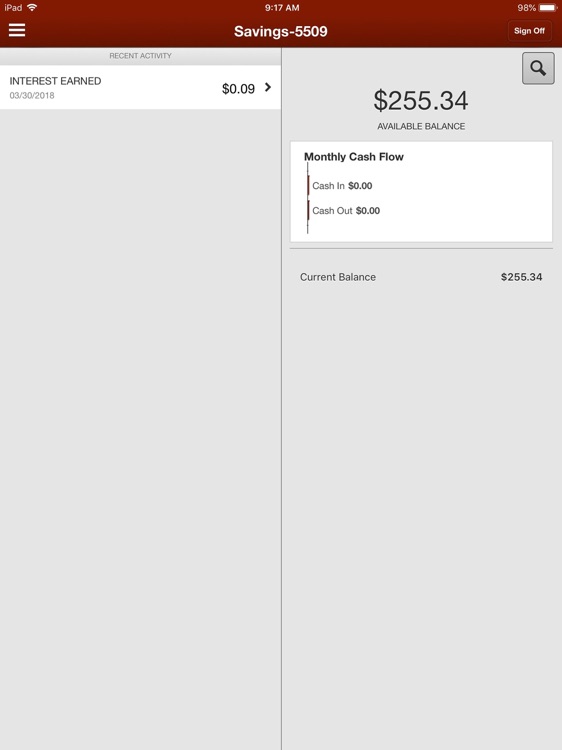 Homeland Bank Mobile for iPad screenshot-3