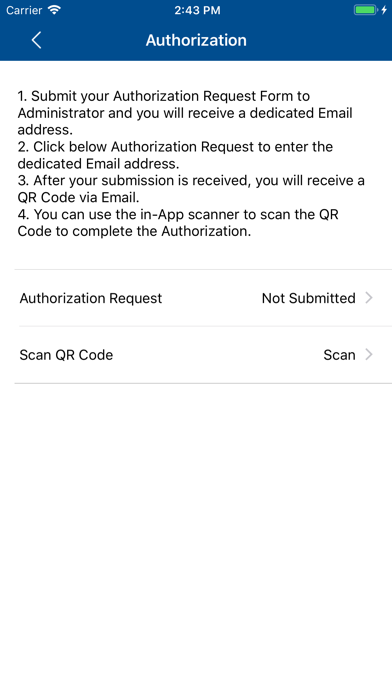 VI Mobile ID Screenshot