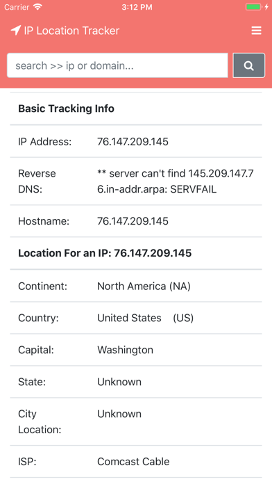 IP Location Tracker screenshot 3