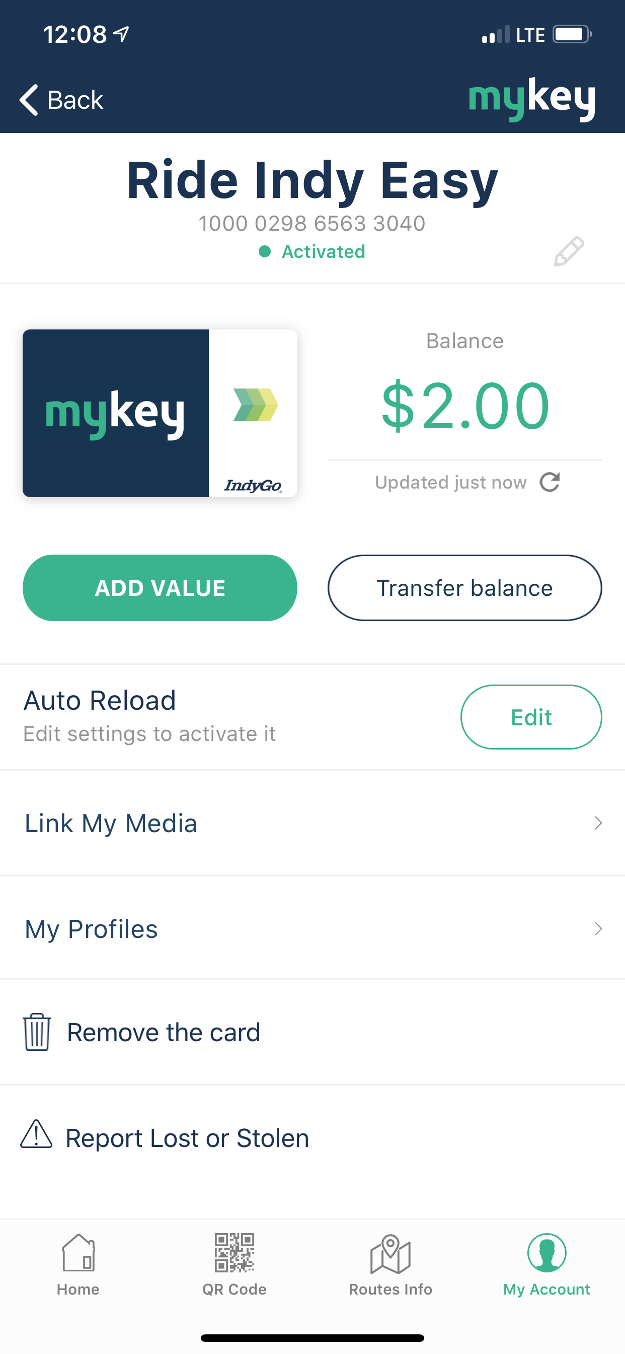 MyKey - IndyGo screenshot 4