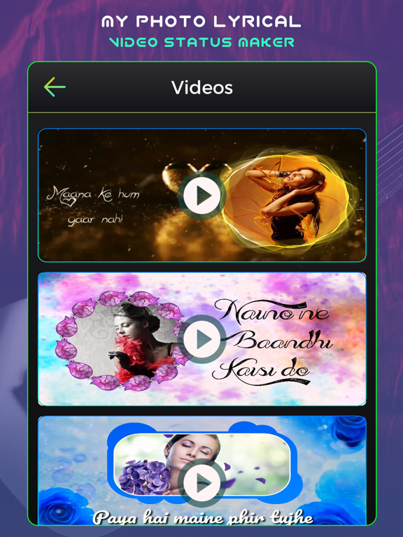 Screenshot #5 pour My Photo Video Status Maker