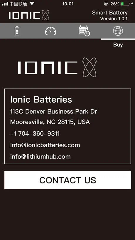 Ionic Blue Batteries