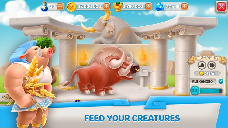 Legends of Olympus: Play, Farm