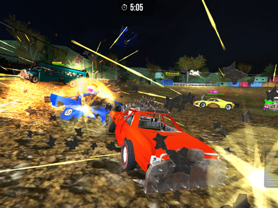 Demolition Derby Multiplayer iPad app afbeelding 3