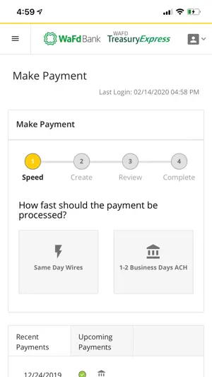WaFd Treasury screenshot 4
