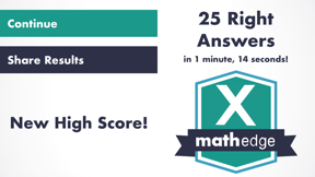 MathEdge Multiplication Kids screenshot