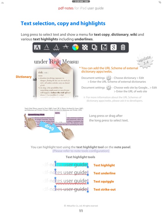 pdf-notes for iPad