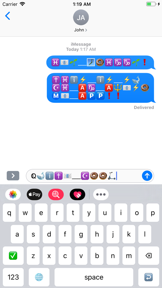 #2. EmojiFont - Keyboard (iOS) 게시자: Ethan Sarif-Kattan