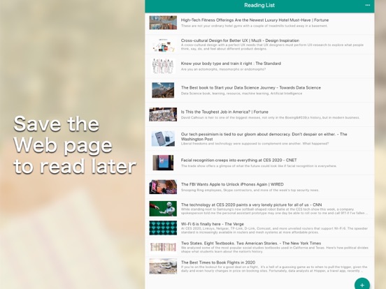 Reading List - Save the site