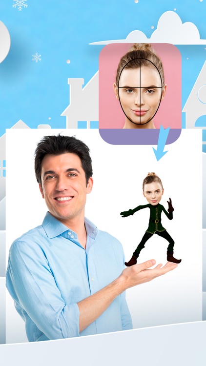 Santa Yourself - Face with elf screenshot-3