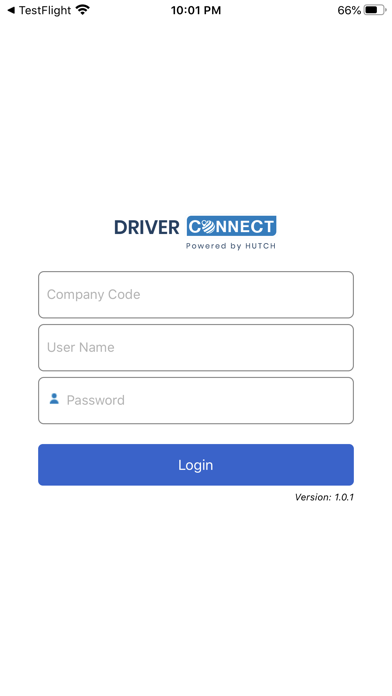 Hutch Driver Connect Screenshot