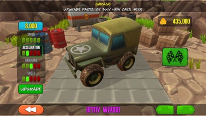 screenshot of Cartoon Super Racer 4