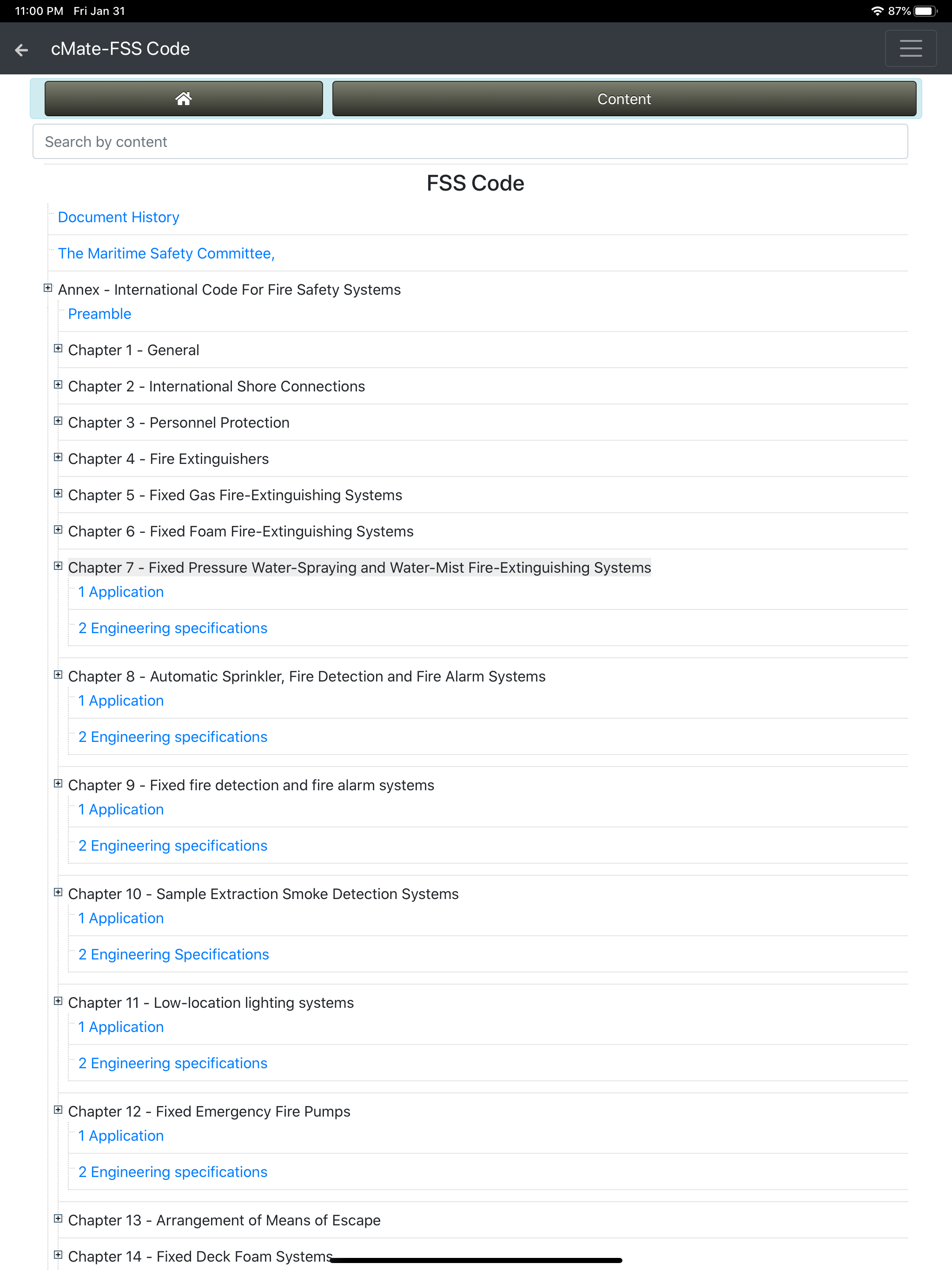 cMate-FSS Fire Safety Systems
