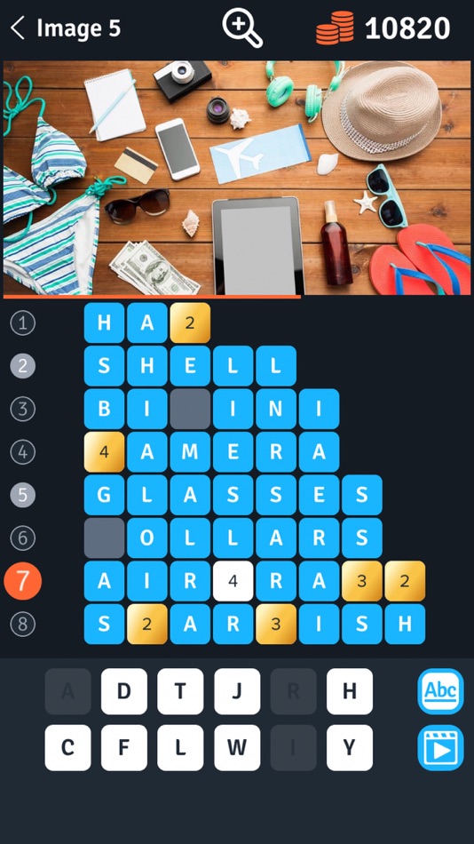 #10. 8 Code Words in a photo (iOS) От: Y A QU A