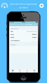 electricity meter tracker iphone screenshot 3