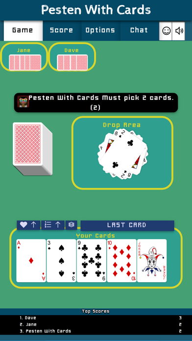 Screenshot #3 pour Pesten With Cards