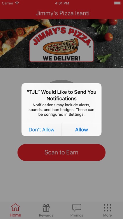 Jimmys Isanti Rewards