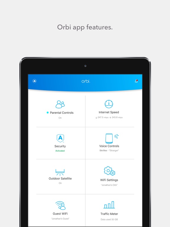 Screenshot #2 for NETGEAR Orbi - WiFi System App