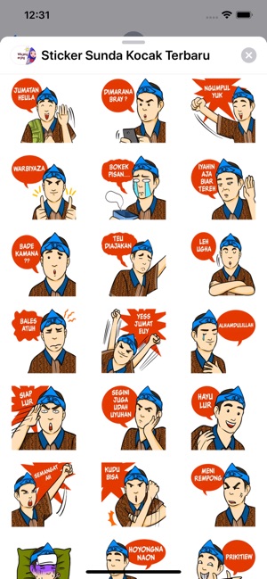 Sticker Sunda Kocak Terbaru(圖4)-速報App
