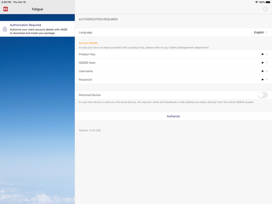 Screenshot #4 pour IQSMS Fatigue