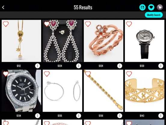 Diamonds By Siag iPad screenshot 7 - Shopping app
