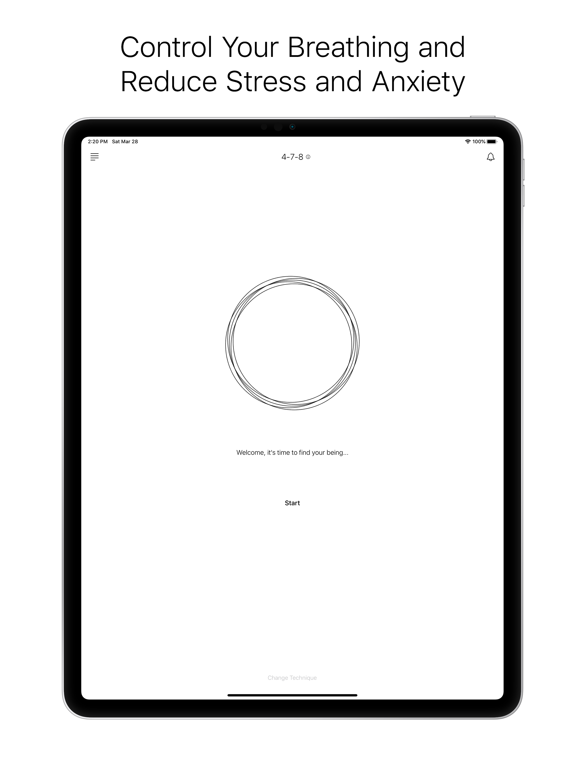 Minimalistic Unwind Breathing
