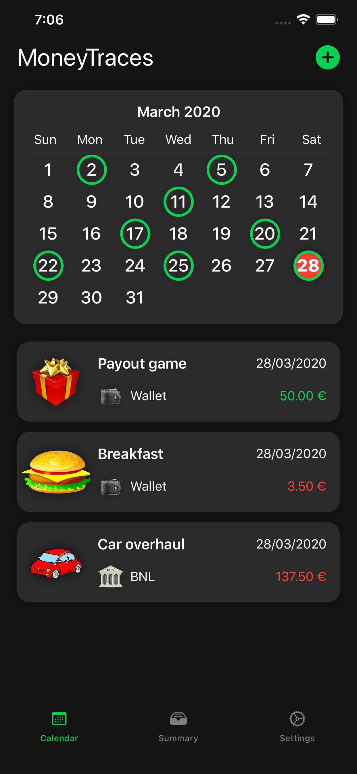 MoneyTraces screenshot 5